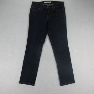 J Brand Jeans Womens Skinny Leg Sz 26 x 25 Dark Wash Denim Pants 811C032 Pure